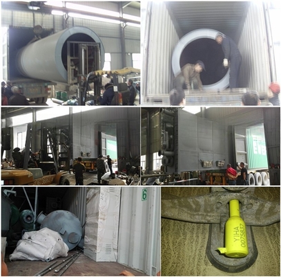 2022 Maleisië Oil Palm Efb Dryer Equipment met 5-110kw Power en 0.8-3m Drum Diameter