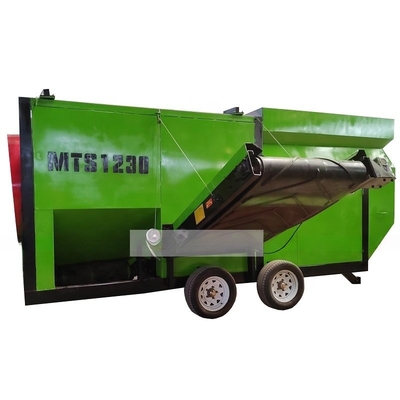 Gemakkelijk te bedienen 15-90 vierkante meter automatische trommel scherm trommel zeefseparator voor boerderijen