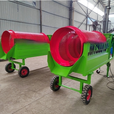 Gemakkelijk te bedienen 15-90 vierkante meter automatische trommel scherm trommel zeefseparator voor boerderijen