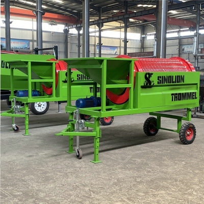 Gemakkelijk te bedienen 15-90 vierkante meter automatische trommel scherm trommel zeefseparator voor boerderijen