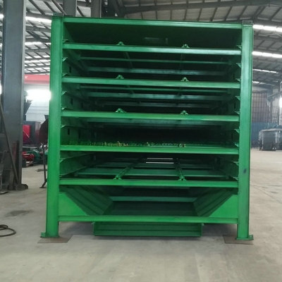 6-laag platformdroger geavanceerde droogoplossing voor de productie van houtskoolbriquette