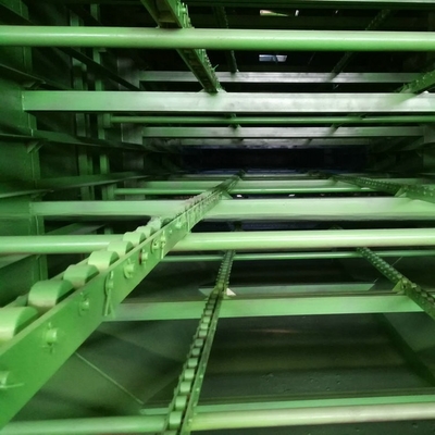 6-laag platformdroger geavanceerde droogoplossing voor de productie van houtskoolbriquette