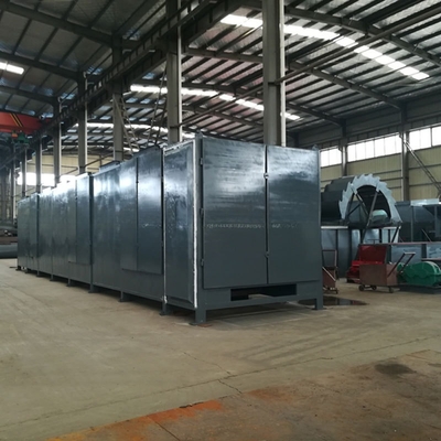 2 meter per sectie Mesh Belt Dryer voor steenkool Houtskool Coke Breeze Powder Briquettes