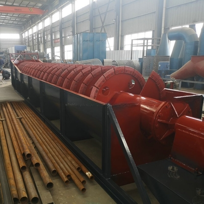 Complete rivierzandwasinstallatie met schroefclassificator Spiraal zandwasmachine