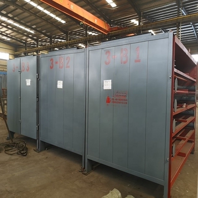 Stoomdruk 0,2-0,8Mpa Conveyor Mesh Belt Dryer voor houtskool