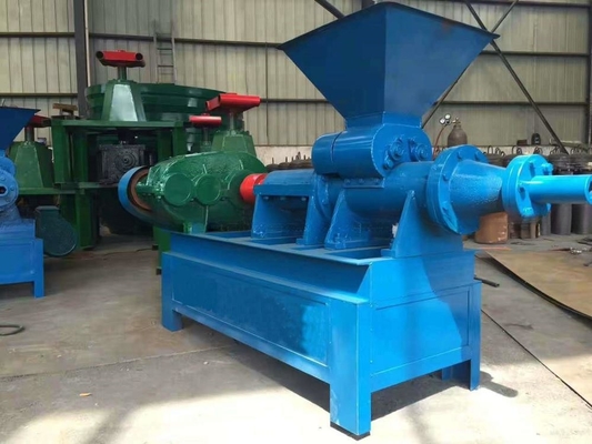 Grondstof Steenkool Cinder Breeze Houtskool Bar Steenkool Pellets Schroef Briquette Excruder Machine