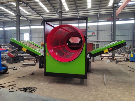 Drum Rotary Sieve Sifter voor Compost Screener Topsoil Worm Fertilizer Mini Trommel Screen