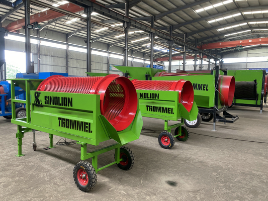 Drum Rotary Sieve Sifter voor Compost Screener Topsoil Worm Fertilizer Mini Trommel Screen