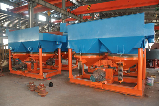 220V/380V zwaartekrachtseparator Jig voor goud Diamant Tin Mineralen Concentrating Mining