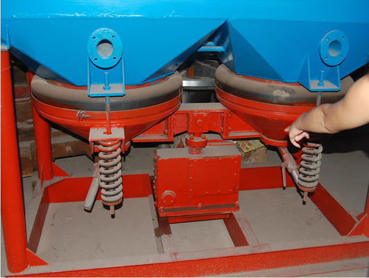 220V/380V zwaartekrachtseparator Jig voor goud Diamant Tin Mineralen Concentrating Mining