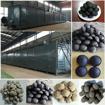 Stoomdruk 0,2-0,8Mpa Conveyor Mesh Belt Dryer voor houtskool