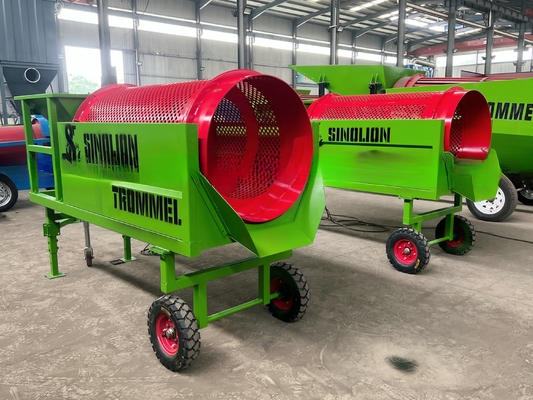 Ertsdrumzeef voor roterende moer Hout zaagstof meststof Steen Bodem Afvalwaterzuivering