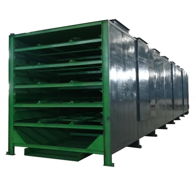 Barvorm Droog materiaal Steenkool briketten Continuous Production Conveyor Mesh Belt Dryer