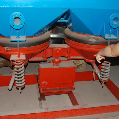 25TPH Diamond Gold Mining Jig Machine met 80%-90% herstelpercentage 4500 KG Capaciteit