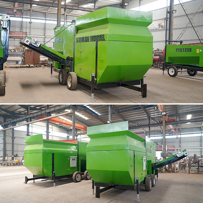 Hoge reputatie zware rol rock trommel scherm voor goud mobiele screening op betaalbare prijs