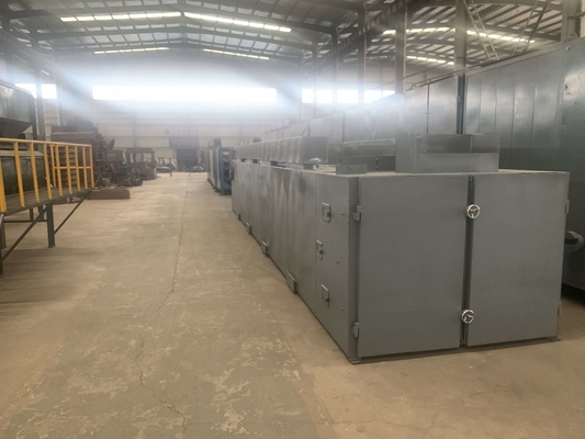 Continu productie Mesh Belt Dryer voor houtskool Houtskool Coke Briquettes Complete Plant