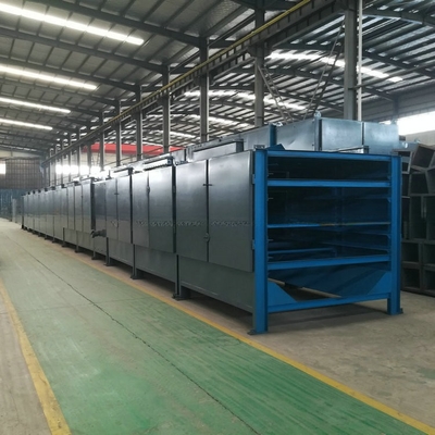 220V 380V 450V 600V Kokosmossel Briquettes Mesh Belt Dryer Briquette Complete Lijn