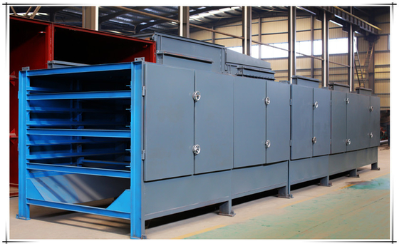 220V 380V 450V 600V Kokosmossel Briquettes Mesh Belt Dryer Briquette Complete Lijn