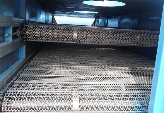 220V 380V 450V 600V Kokosmossel Briquettes Mesh Belt Dryer Briquette Complete Lijn