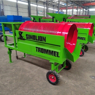 Bovengrondtrommel-screening machine met voedingsgrootte kleiner dan 300 mm 3,15*1,1*1,65 m