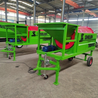 Bovengrondtrommel-screening machine met voedingsgrootte kleiner dan 300 mm 3,15*1,1*1,65 m