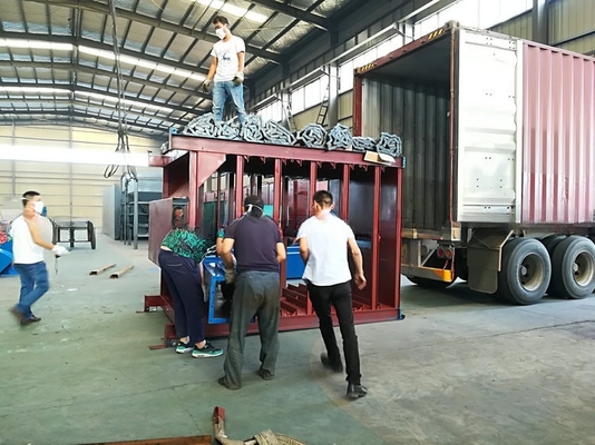 Ingenieursbegeleiding voor de installatie Steenkoolbrikette Drogen Keten Plaat Conveyor Dryer