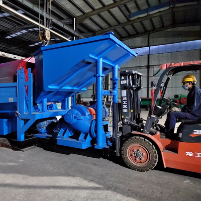 Alluviale Gold Wassen Mining Machine Mobiele Gold Trommel Screen voor betrouwbare resultaten