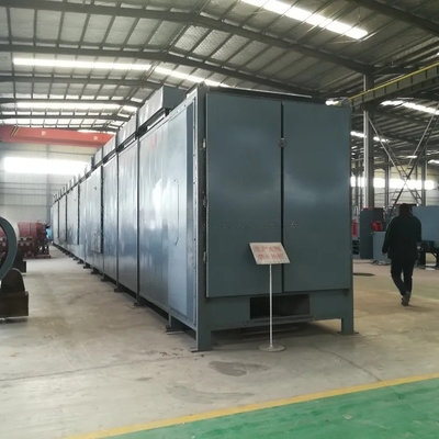 Installatie Ingenieur's Guidance Double Layer Mesh Belt Dryer voor houtskool briquette