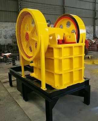 PE400x600 Gold Ore Stone Jaw Crusher Machine voor Outlet in 30kw Manufacturing Plant