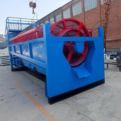 380v/415v/440v mobiele gouden trommel scherm met roestvrij staal materiaal en sluis doos