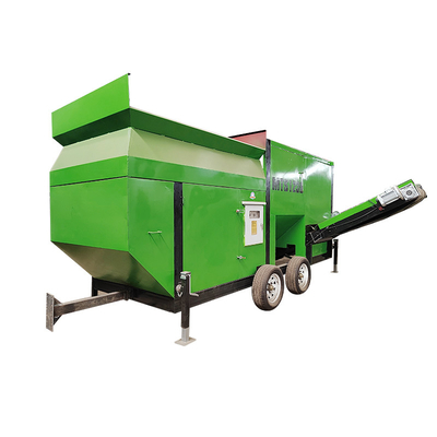 Roterende zeefmachine voor energie-mijnbouw met een composttrommel met een capaciteit van 2200 kg