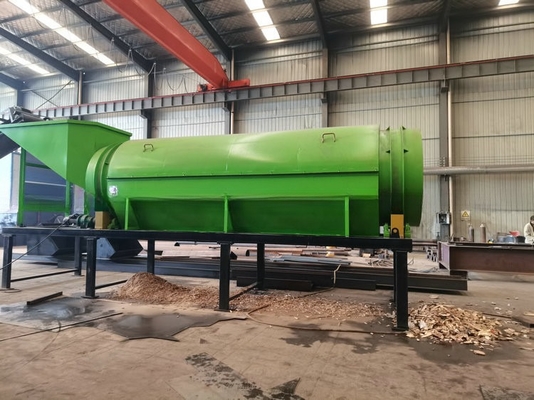 Compostverwerkingstrommel scherm met cirkelvormig ontwerp en voedingsgrootte kleiner dan 300 mm