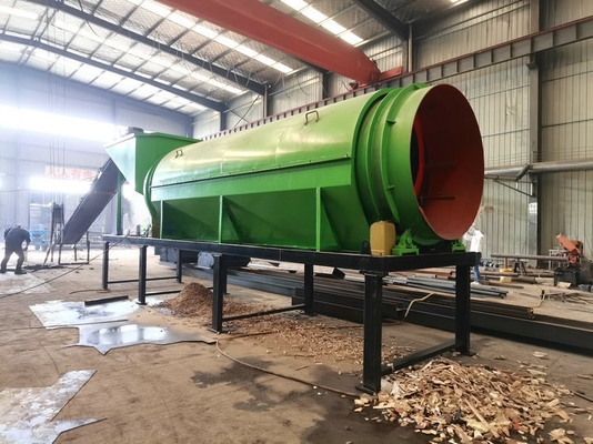 Compostverwerkingstrommel scherm met cirkelvormig ontwerp en voedingsgrootte kleiner dan 300 mm