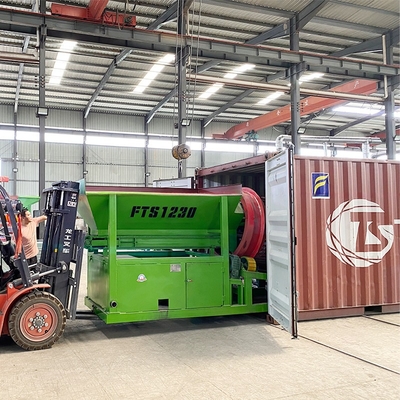 Afscheidingsschermmachine Rotary Firewood Trommel Drum Sifter Sieve Screen