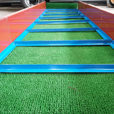 1000*6000 Alluvial Sand Gold Washing and Sluice Box met 98% herstelpercentage