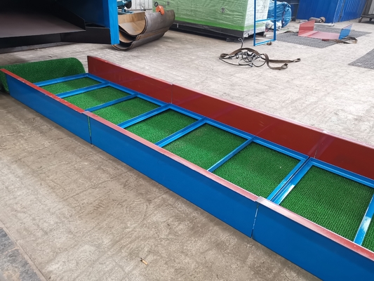 1000*6000 Alluvial Sand Gold Washing and Sluice Box met 98% herstelpercentage