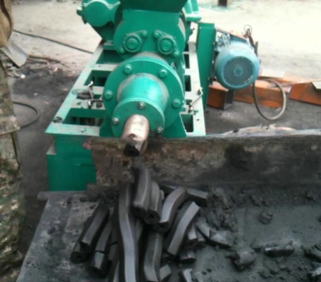 Hexagon Shape Charcoal Charcoal Extruder Press Machine Briquette Maker met 415V capaciteit
