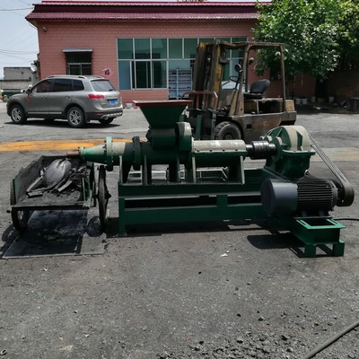 Hexagon Shape Charcoal Charcoal Extruder Press Machine Briquette Maker met 415V capaciteit