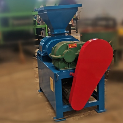 Steenkool Houtskool Coke Roller Briquette Press Machine met 850KG Gewicht en AC Motor