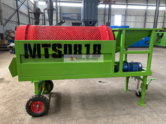 Revolutioneer uw compostproces Automatische compostzuiver met een maasgrootte van 2-80 mm