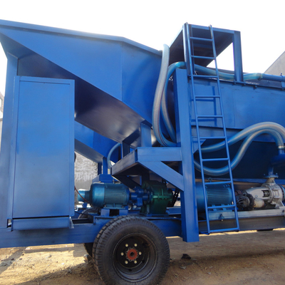 MSW Gold Trommel Screener Machine voor het screenen van goud met groot vermogen uit aluvialsand