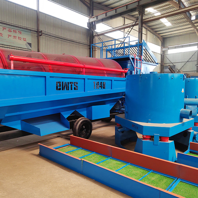 Goudmijnbouw Trommel schermmijnbouwapparatuur Goudwassen machine in grote vraag