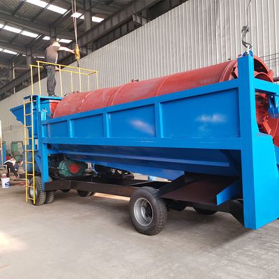 Technologie Kleinschalige mobiele goudwasmachine voor Ghana Australië Bolivia