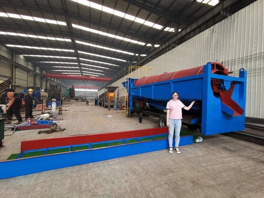 380V/415V/440V Spanning Gold Trommel Screen voor Placer Mining 2200 KG