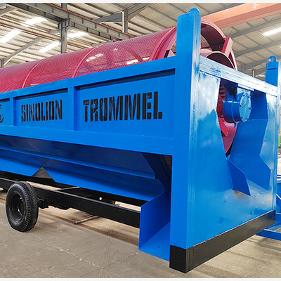 Hoogwaardige roterende goudtrommel screening en wasmachine voor bouwmaterialen winkels