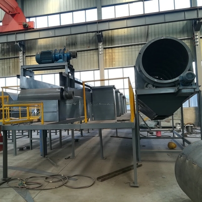 2200 KG afval afval recycling lijn MSW Trommel scherm van de productie-installatie
