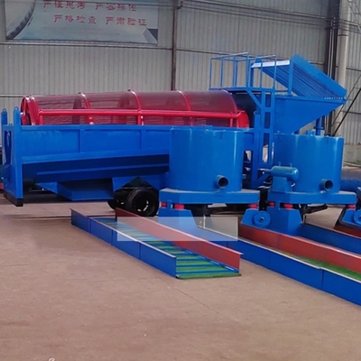 Draagbare goudrefineringsmachine voor een installatie voor het terugwinnen van alluviaal goud in Ghana