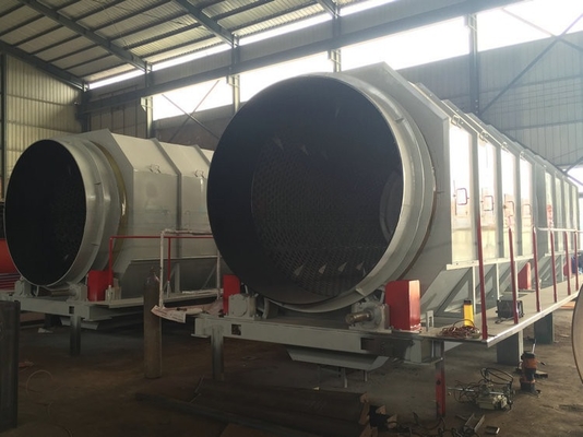 Energie Mijnbouw Stedelijk afval Sorteren en recyclen Machines Shaftless Garbage Trommel Screen
