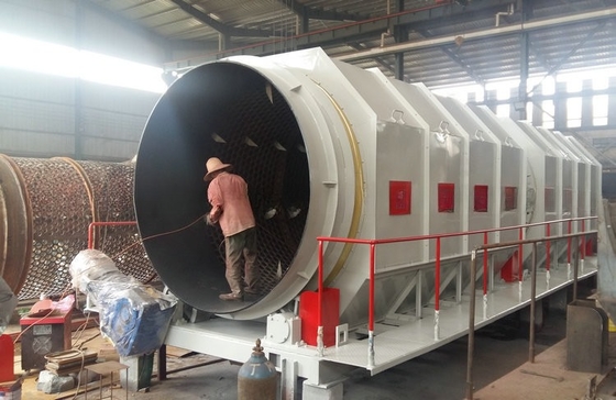 Energie Mijnbouw Stedelijk afval Sorteren en recyclen Machines Shaftless Garbage Trommel Screen