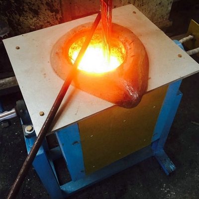 Mini-elektrische inductieoven voor kleinschalige smelt in bouwmaterialenwinkels